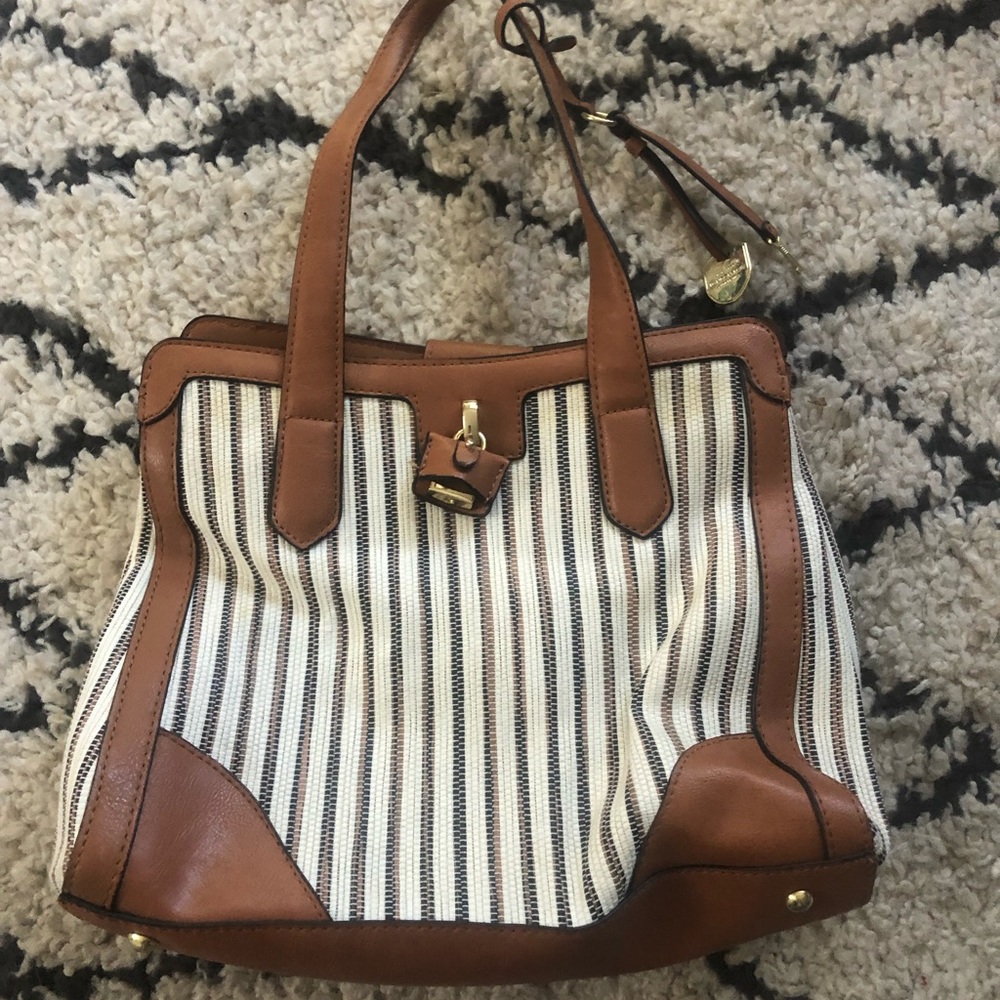 London Fog Striped Hobo